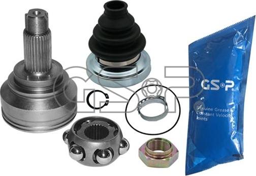 MDR GSP-605033 - Шарнірний комплект, ШРУС, приводний вал autocars.com.ua