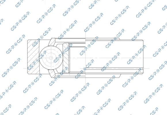 MDR GSP-605062 - Шарнірний комплект, ШРУС, приводний вал autocars.com.ua