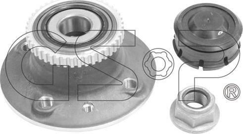 MDR GSP-9225030K - Комплект підшипника маточини колеса autocars.com.ua