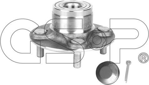 MDR GSP-9227001K - Комплект подшипника ступицы колеса autodnr.net