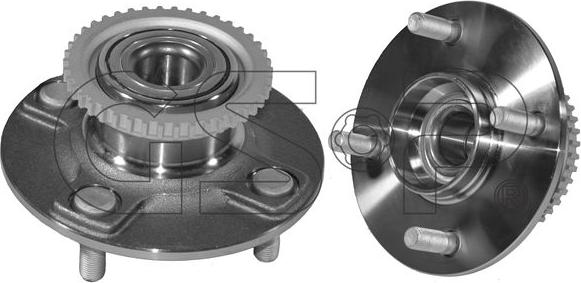 MDR GSP-9227002 - Комплект подшипника ступицы колеса autodnr.net