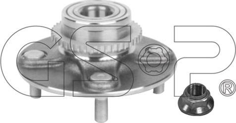 MDR GSP-9227004K - Комплект підшипника маточини колеса autocars.com.ua