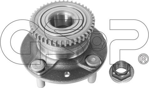 MDR GSP-9228056K - Комплект подшипника ступицы колеса autodnr.net