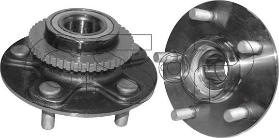 MDR GSP-9230004 - Комплект подшипника ступицы колеса autodnr.net