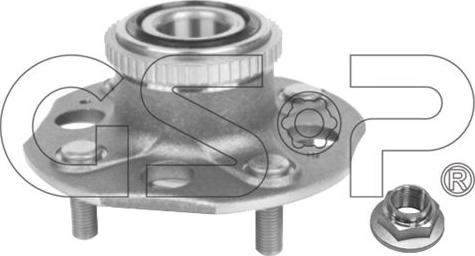 MDR GSP-9230020K - Комплект підшипника маточини колеса autocars.com.ua