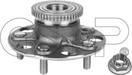 MDR GSP-9230024K - Комплект подшипника ступицы колеса autodnr.net