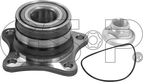 MDR GSP-9230038K - Комплект підшипника маточини колеса autocars.com.ua