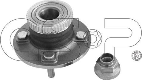 MDR GSP-9230123K - Комплект підшипника маточини колеса autocars.com.ua