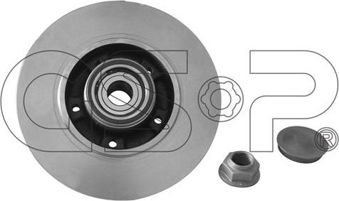 MDR GSP-9230137K - Гальмівний диск autocars.com.ua