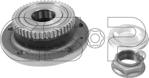 MDR GSP-9232034K - Комплект підшипника маточини колеса autocars.com.ua