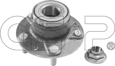 MDR GSP-9233009K - Комплект підшипника маточини колеса autocars.com.ua