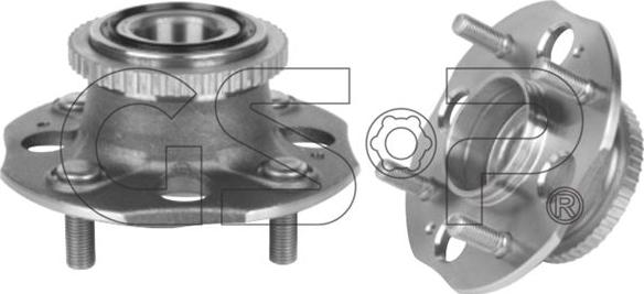 MDR GSP-9234002 - Комплект підшипника маточини колеса autocars.com.ua