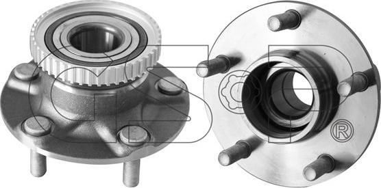 MDR GSP-9234010 - Комплект підшипника маточини колеса autocars.com.ua