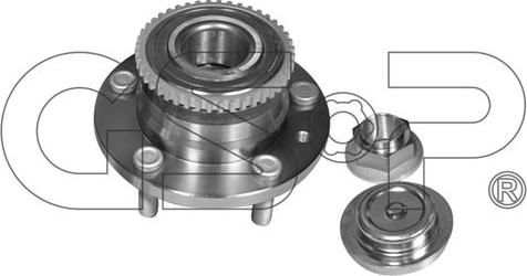 MDR GSP-9236002K - Комплект підшипника маточини колеса autocars.com.ua