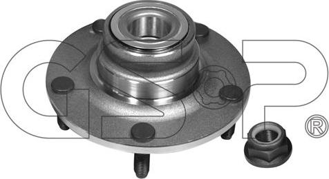 MDR GSP-9237015K - Комплект підшипника маточини колеса autocars.com.ua