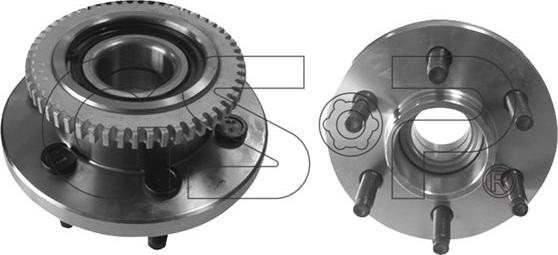 MDR GSP-9242005 - Комплект підшипника маточини колеса autocars.com.ua