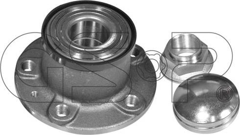 MDR GSP-9242007K - Комплект підшипника маточини колеса autocars.com.ua