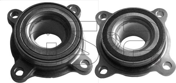 MDR GSP-9258001 - Комплект підшипника маточини колеса autocars.com.ua