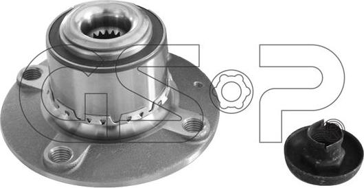 MDR GSP-9320003K - Комплект підшипника маточини колеса autocars.com.ua