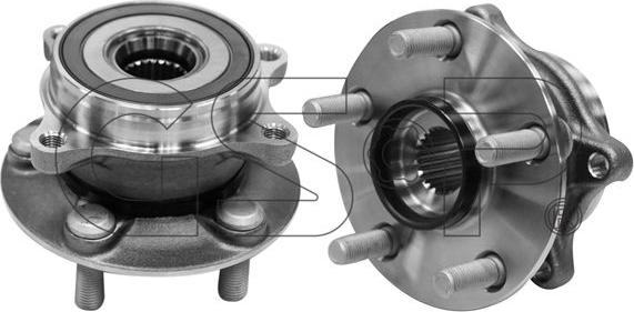 MDR GSP-9326039 - Комплект підшипника маточини колеса autocars.com.ua