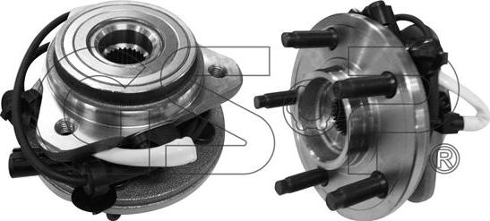 MDR GSP-9327033 - Комплект підшипника маточини колеса autocars.com.ua