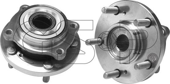 MDR GSP-9327041 - Комплект підшипника маточини колеса autocars.com.ua