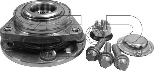 MDR GSP-9330022F - Комплект подшипника ступицы колеса autodnr.net