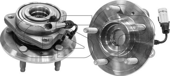 MDR GSP-9330032 - Комплект підшипника маточини колеса autocars.com.ua