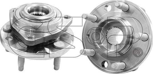 MDR GSP-9330042 - Комплект підшипника маточини колеса autocars.com.ua