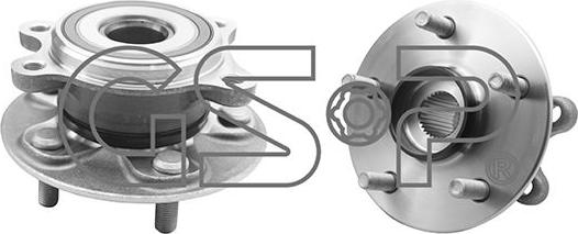 MDR GSP-9330077 - Комплект підшипника маточини колеса autocars.com.ua