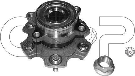 MDR GSP-9333052K - Комплект підшипника маточини колеса autocars.com.ua