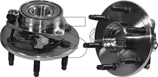 MDR GSP-9333101 - Комплект підшипника маточини колеса autocars.com.ua