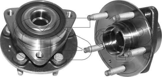 MDR GSP-9333126 - Комплект підшипника маточини колеса autocars.com.ua