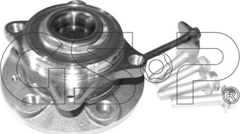 MDR GSP-9336006K - Комплект подшипника ступицы колеса autodnr.net