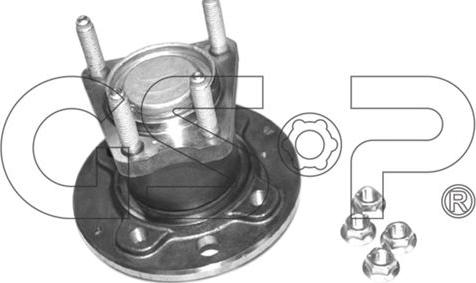 MDR GSP-9400058K - Комплект підшипника маточини колеса autocars.com.ua