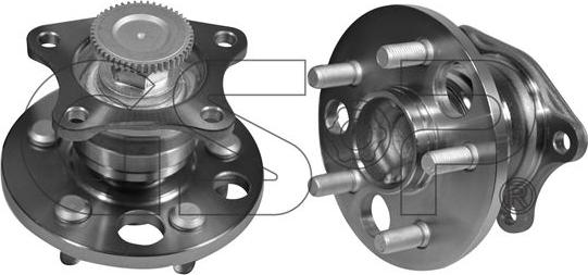 MDR GSP-9400067 - Комплект підшипника маточини колеса autocars.com.ua