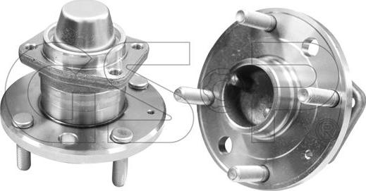 MDR GSP-9400091 - Комплект підшипника маточини колеса autocars.com.ua