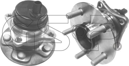 MDR GSP-9400094 - Комплект підшипника маточини колеса autocars.com.ua