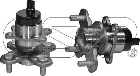 MDR GSP-9400099 - Комплект підшипника маточини колеса autocars.com.ua