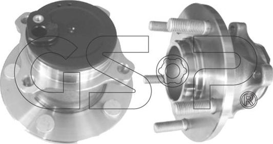 MDR GSP-9400106 - Комплект підшипника маточини колеса autocars.com.ua