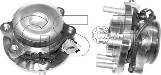 MDR GSP-9400127 - Комплект подшипника ступицы колеса autodnr.net