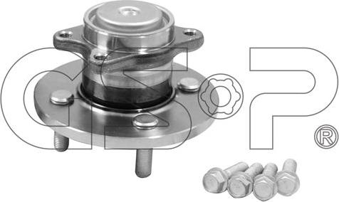 MDR GSP-9400158K - Комплект підшипника маточини колеса autocars.com.ua