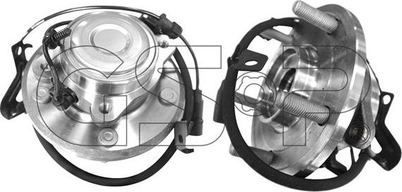 MDR GSP-9400179 - Комплект подшипника ступицы колеса autodnr.net