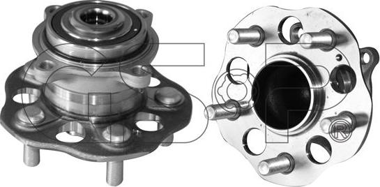 MDR GSP-9400216 - Комплект підшипника маточини колеса autocars.com.ua