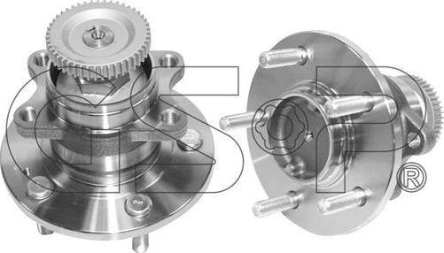 MDR GSP-9400230 - Комплект підшипника маточини колеса autocars.com.ua