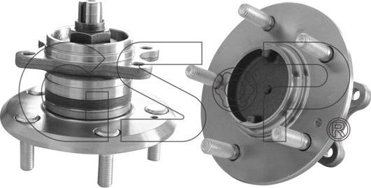 MDR GSP-9400265 - Комплект підшипника маточини колеса autocars.com.ua