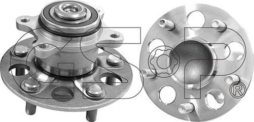 MDR GSP-9400316 - Комплект підшипника маточини колеса autocars.com.ua