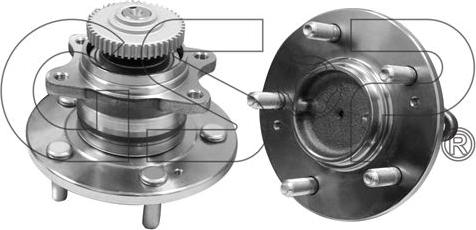 MDR GSP-9400340 - Комплект підшипника маточини колеса autocars.com.ua