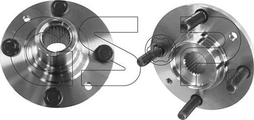 MDR GSP-9425032 - Ступица колеса, поворотный кулак autodnr.net