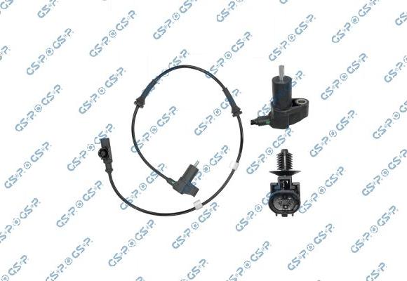 MDR GSP-9A0866 - Датчик ABS, частота обертання колеса autocars.com.ua